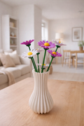 Blumen Gänseblümchen  Moderne Deko Blumen Nachhaltige Frühlingsdeko Minimalistische Vase Deko Geschenkidee - kein verblühen Geschenk