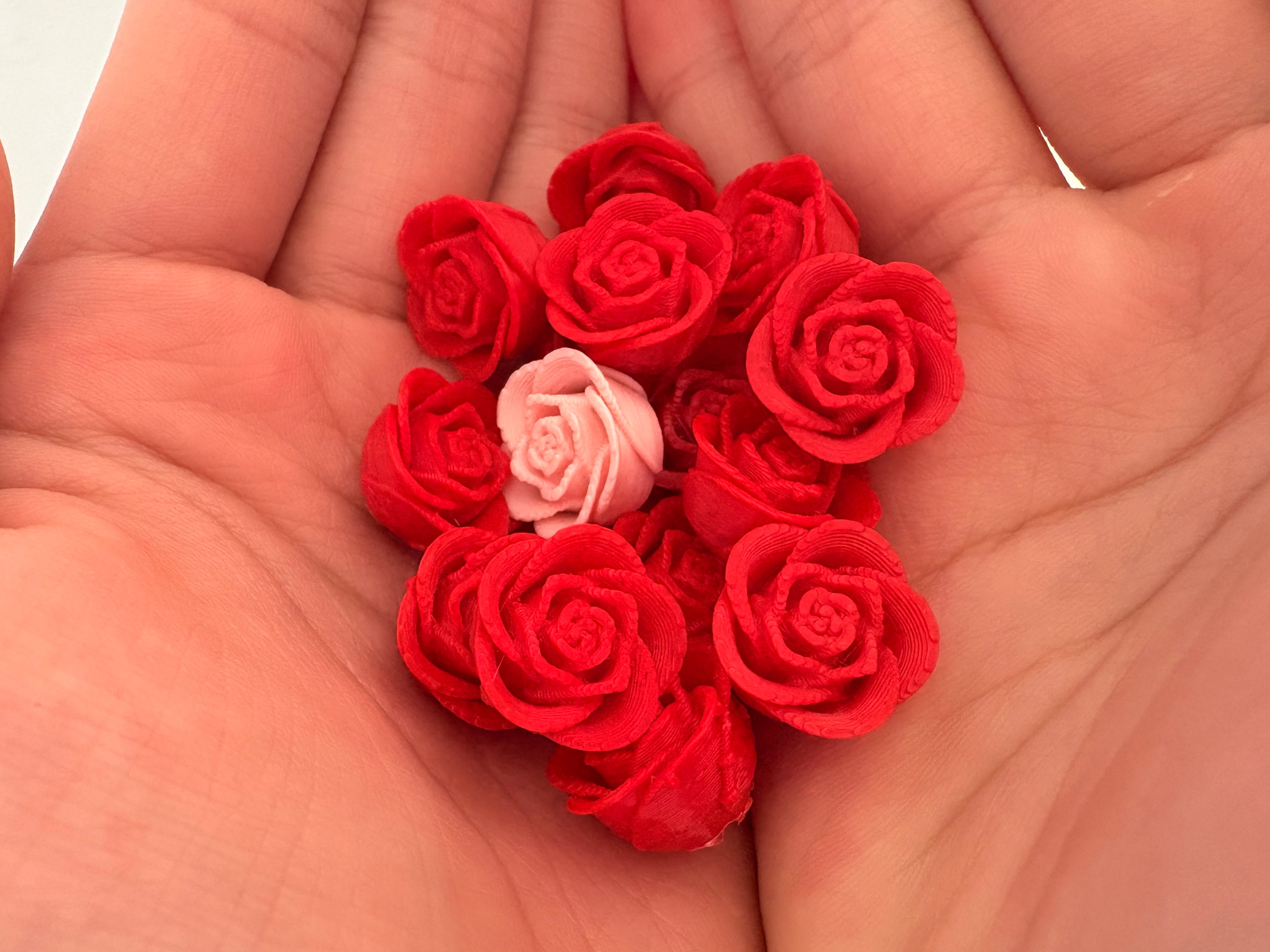 Blumen Rose Moderne Deko Blumen Nachhaltige Frühlingsdeko Minimalistische Vase Deko Geschenkidee kein verblühen Geschenk Ring Schmuck