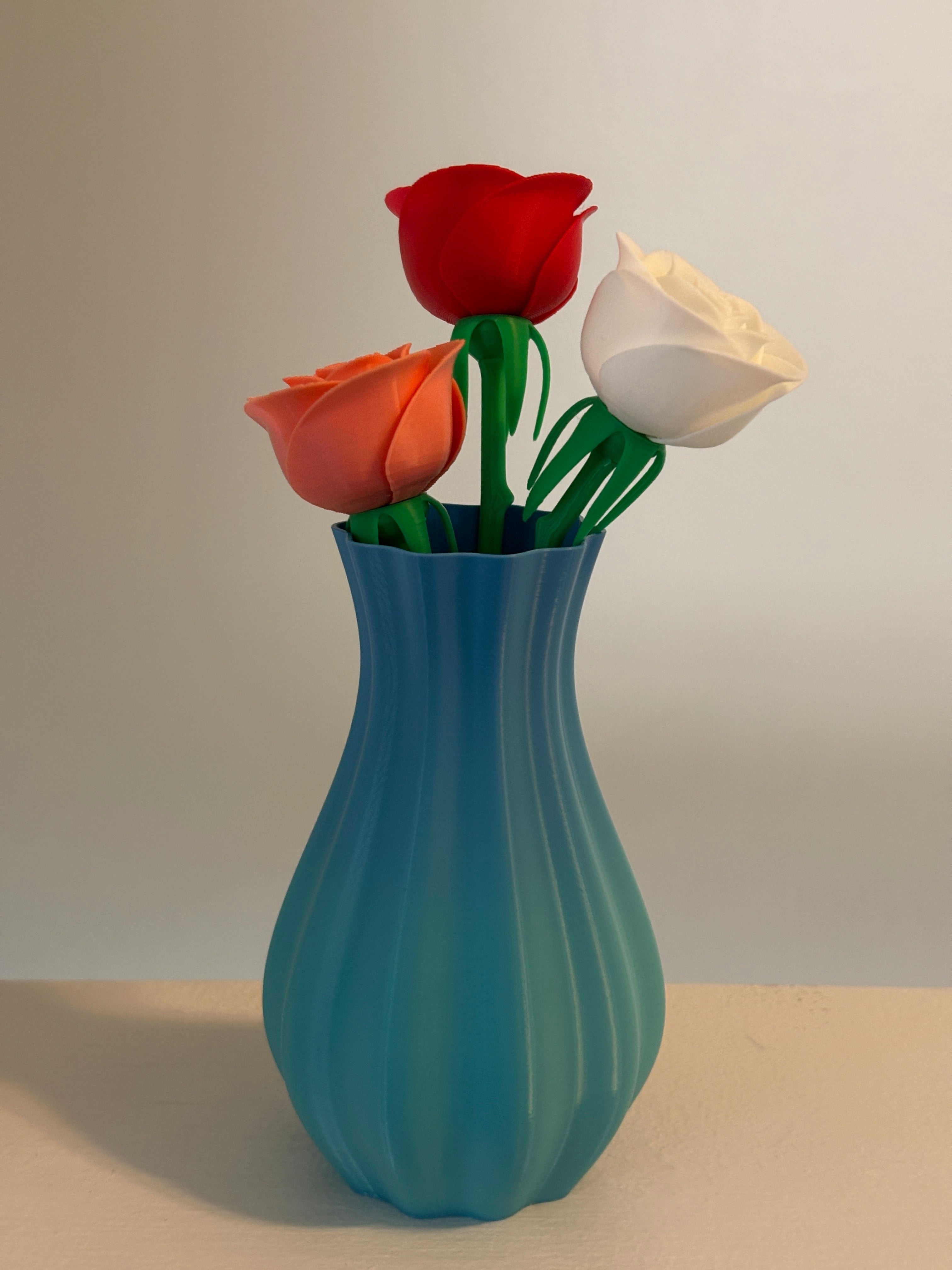 Blumen Rose Moderne Deko Blumen Nachhaltige Frühlingsdeko Minimalistische Vase Deko Geschenkidee kein verblühen Geschenk Ring Schmuck