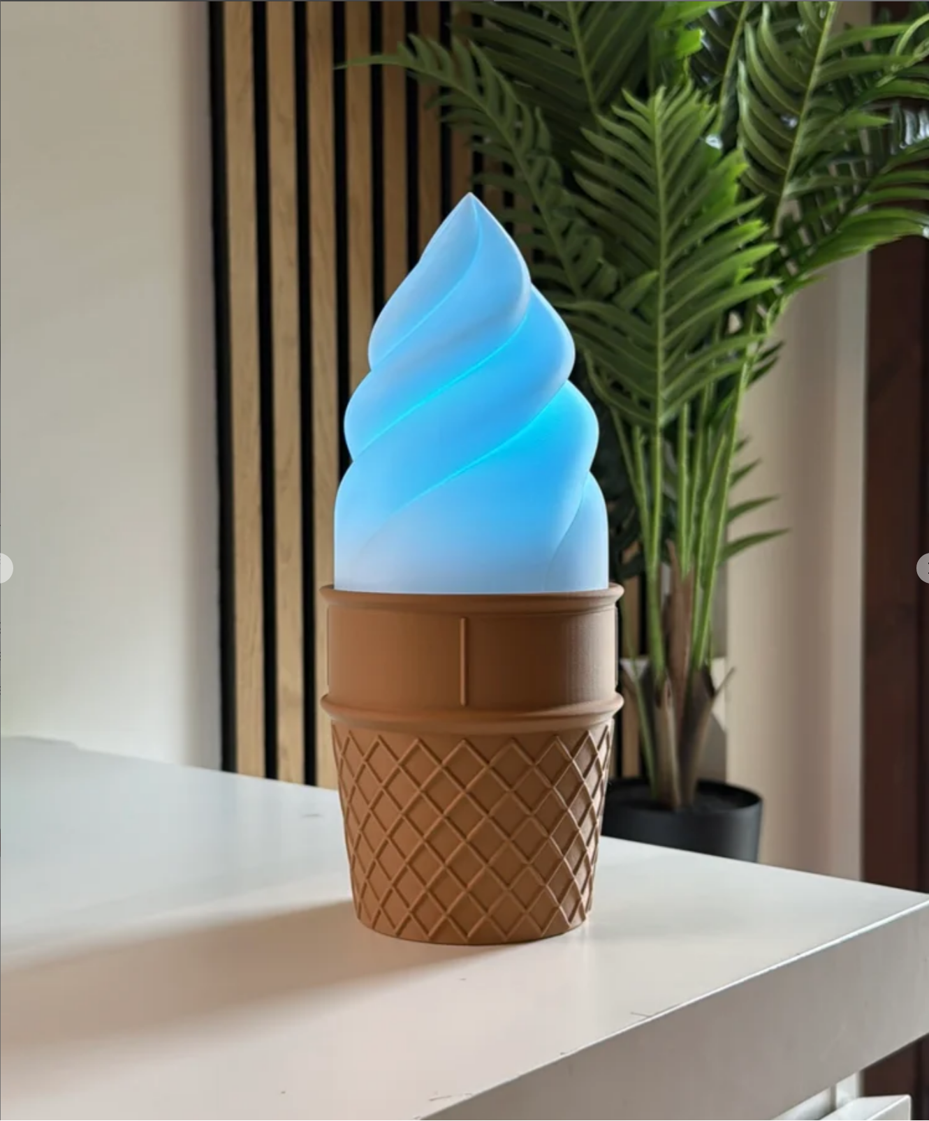 Creamy, eine Schreibtischlampe mit Led