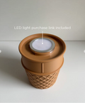 Creamy, eine Schreibtischlampe mit Led