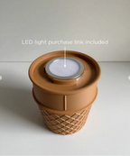Creamy, eine Schreibtischlampe mit Led