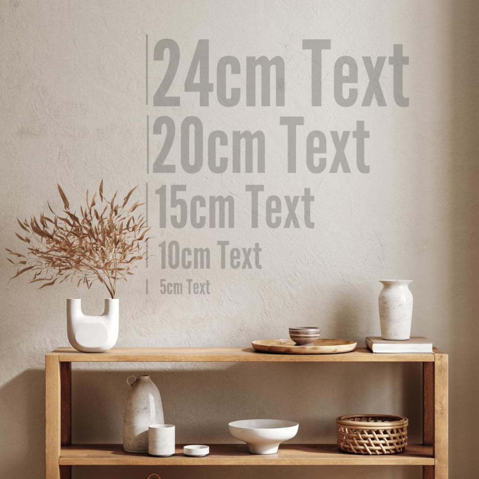 Individuelle 3D Buchstaben Logo Schriftzug für einzigartige Wandgestaltung Personalisiert - Wandbuchstaben Selbstklebend Holzbuchstaben